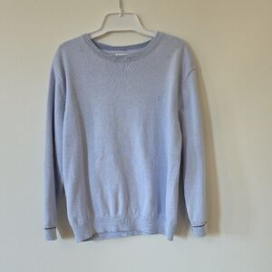 Mayoral Boys Blue Cotton Knit Sweater, 7Y